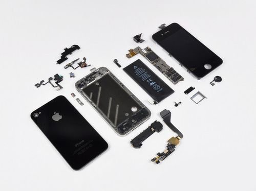 Disassembled mobile phone spare parts