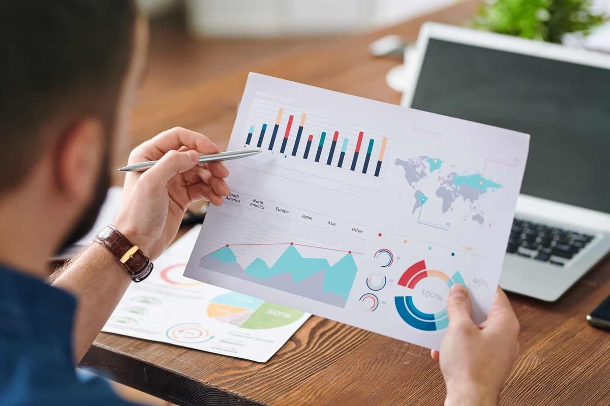 Analysing business charts
